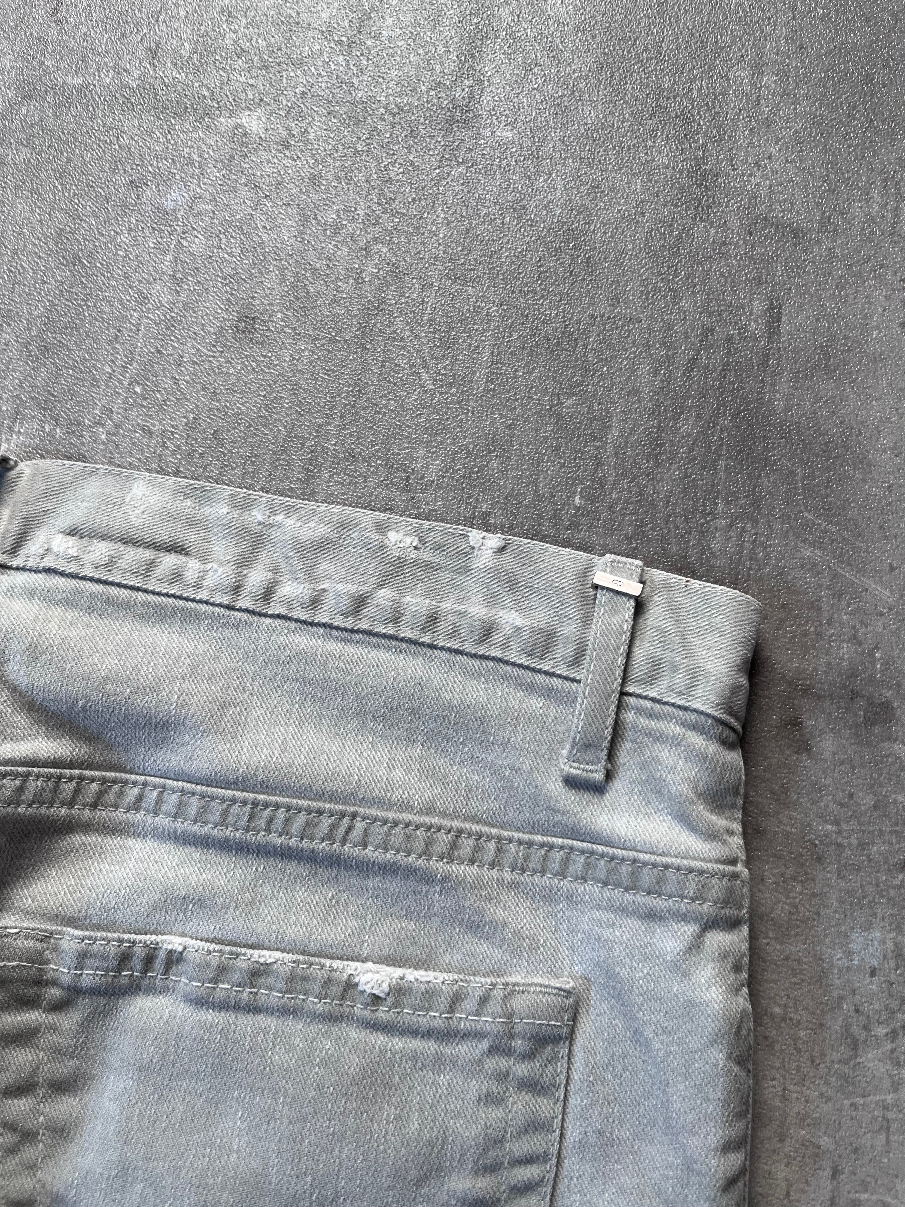 2000s Dior by Hedi Slimane Jeans Pants Grey Men - 30