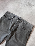 F/W 2013 Dior Homme by Kris Van Assche Black Tape Jeans Pants Grey Men - 36