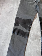 F/W 2013 Dior Homme by Kris Van Assche Black Tape Jeans Pants Grey Men - 36
