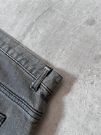 F/W 2013 Dior Homme by Kris Van Assche Black Tape Jeans Pants Grey Men - 36