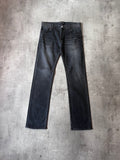 2018 Balenciaga Waxed Skinny Jeans Grey Men - 30