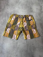 Supreme Coogi Style Shorts Green Yellow Men - L