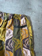 Supreme Coogi Style Shorts Green Yellow Men - L