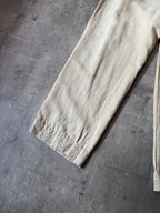 Our Legacy Linen Wide Leg Pants Beige Men - 34