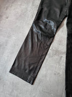 2000s Gucci by Tom Ford Leather Pants Black Men - 30
