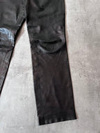 2000s Gucci by Tom Ford Leather Pants Black Men - 30