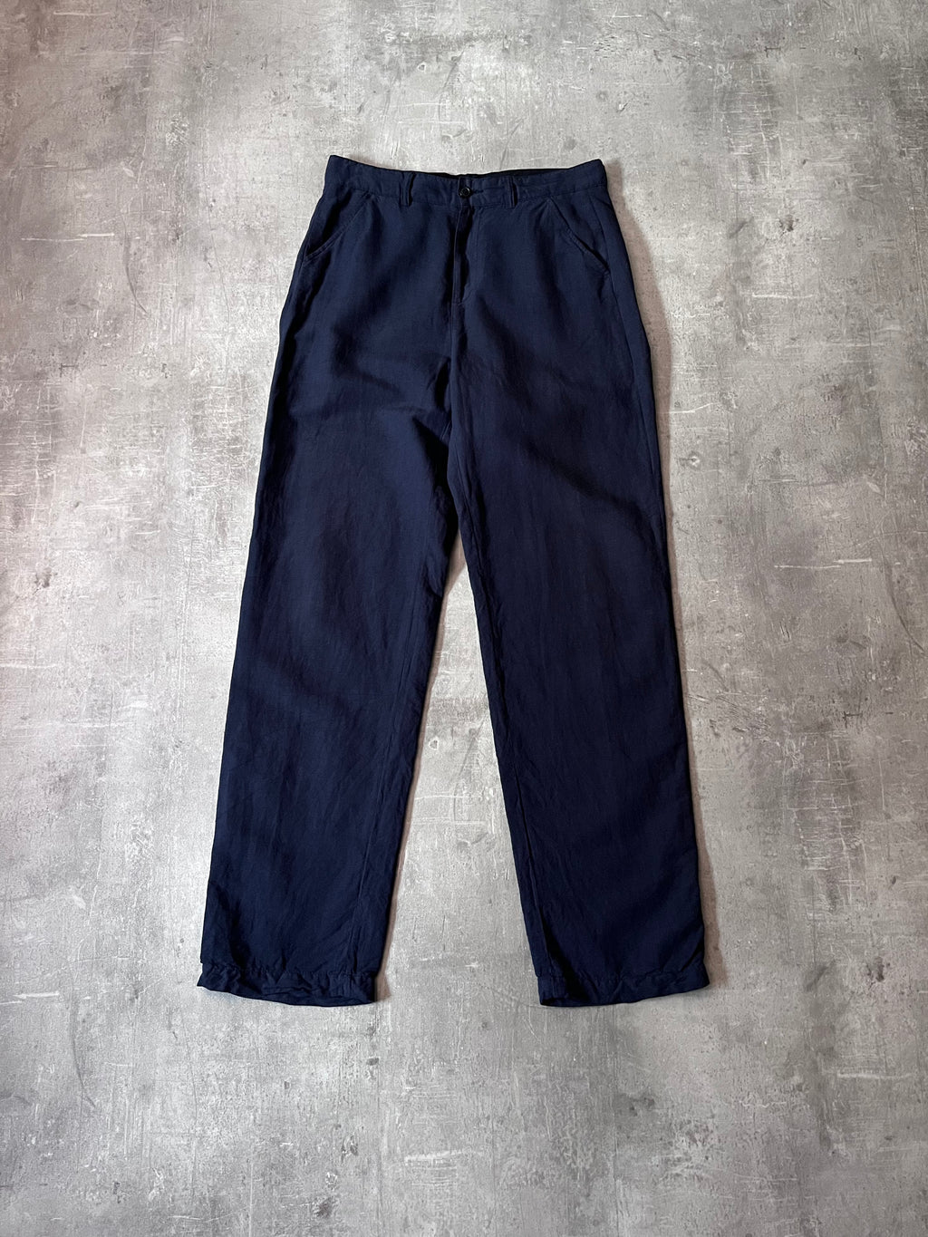 Our Legacy Linen Pants Navy Men - 30