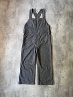 Acne Studios Wool Striped Overalls Grey Men - S