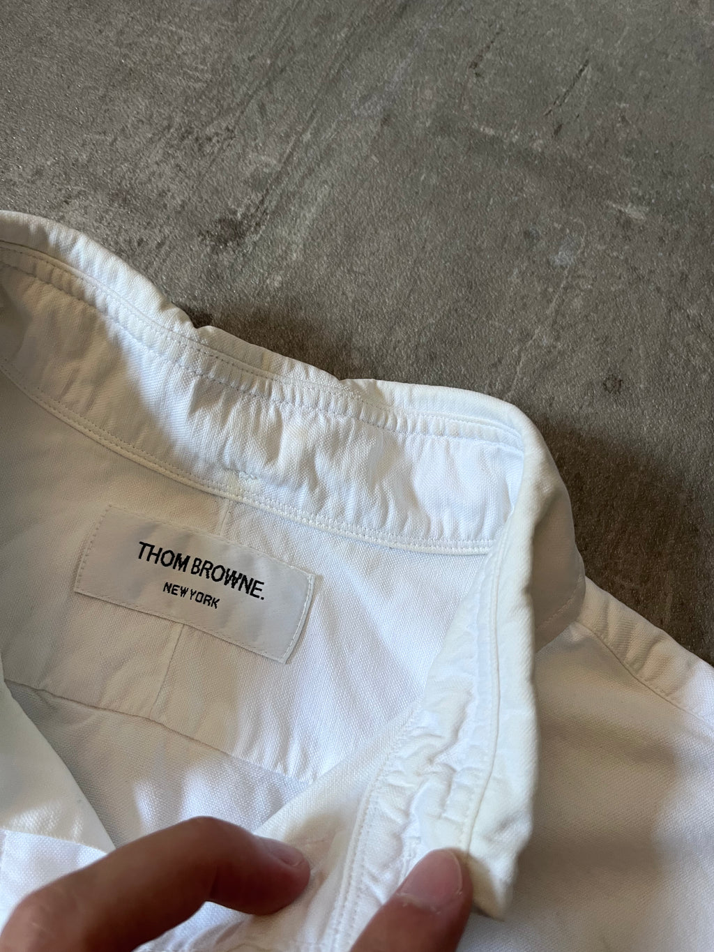 Thom Brown Formal Shirt White Men - L