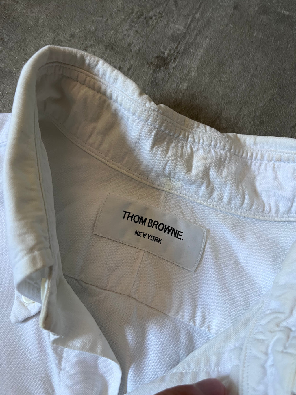 Thom Brown Formal Shirt White Men - L