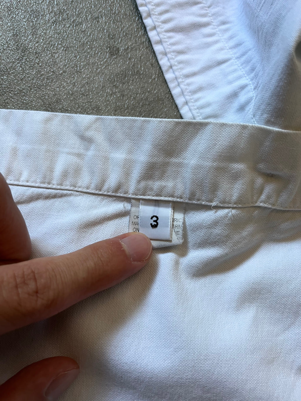 Thom Brown Formal Shirt White Men - L