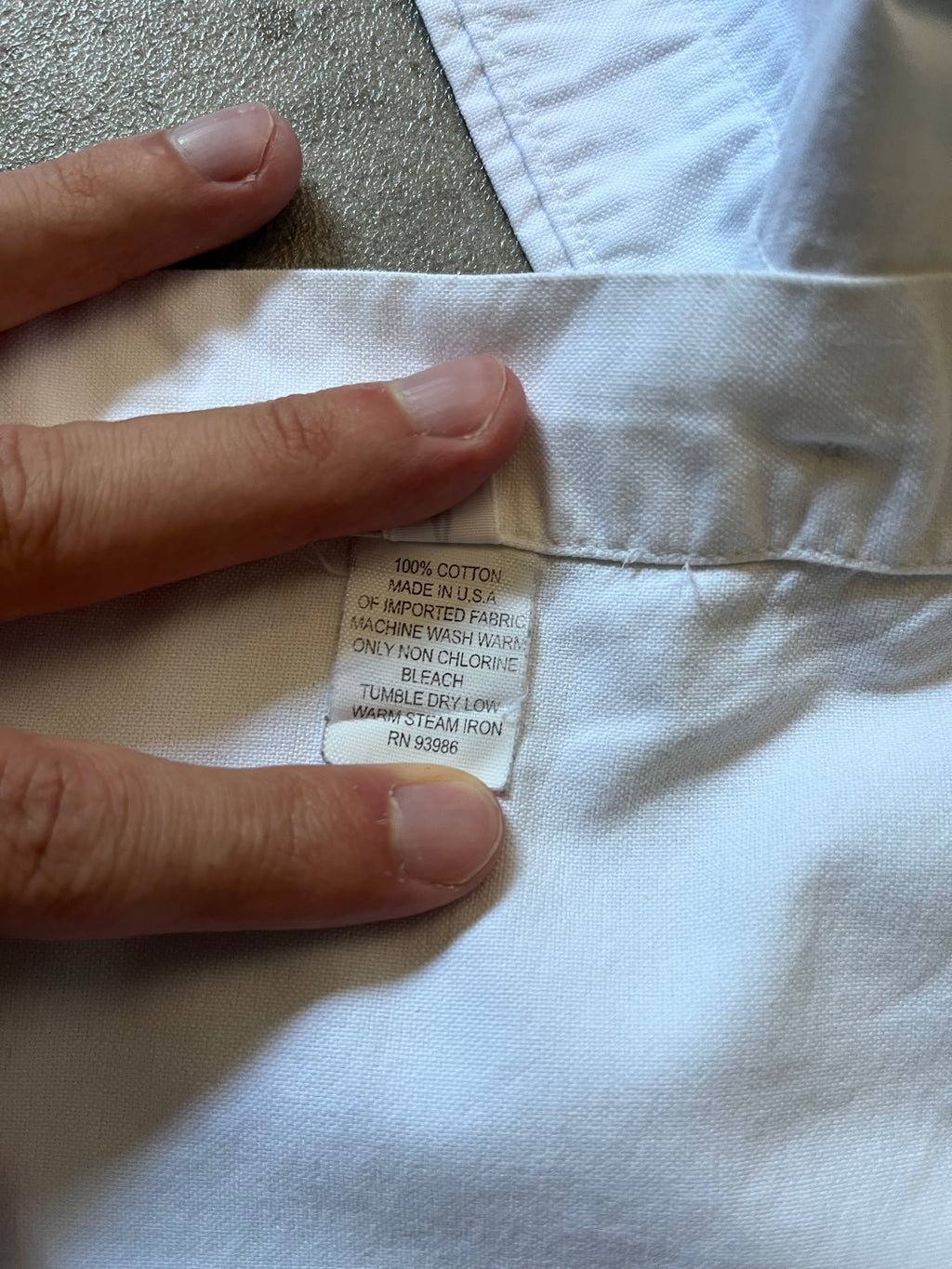 Thom Brown Formal Shirt White Men - L