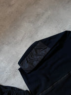 2000s Prada Red Tab Fleece Set Black Women - L