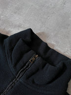 2000s Prada Red Tab Fleece Set Black Women - L
