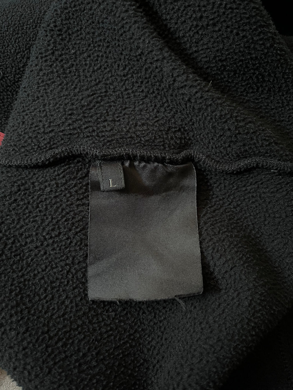 2000s Prada Red Tab Fleece Set Black Women - L