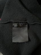 2000s Prada Red Tab Fleece Set Black Women - L
