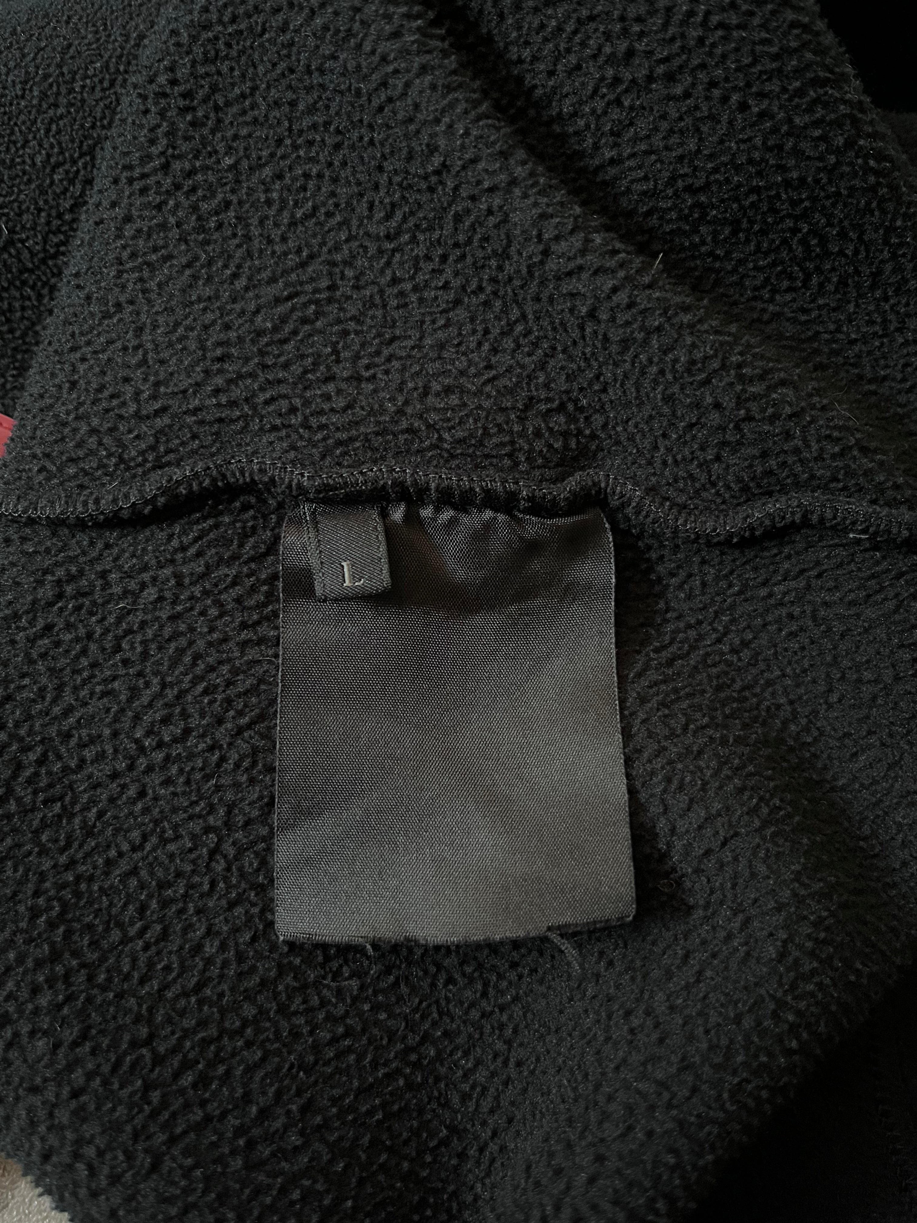 2000s Prada Red Tab Fleece Set Black Women - L