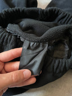 2000s Prada Red Tab Fleece Set Black Women - L
