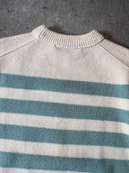 Acne Studios Striped Wool Sweater Beige Green Men - XS