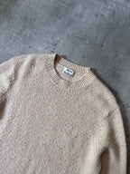 Acne Studios Peele Wool Cashmere Sweater Beige Men - M