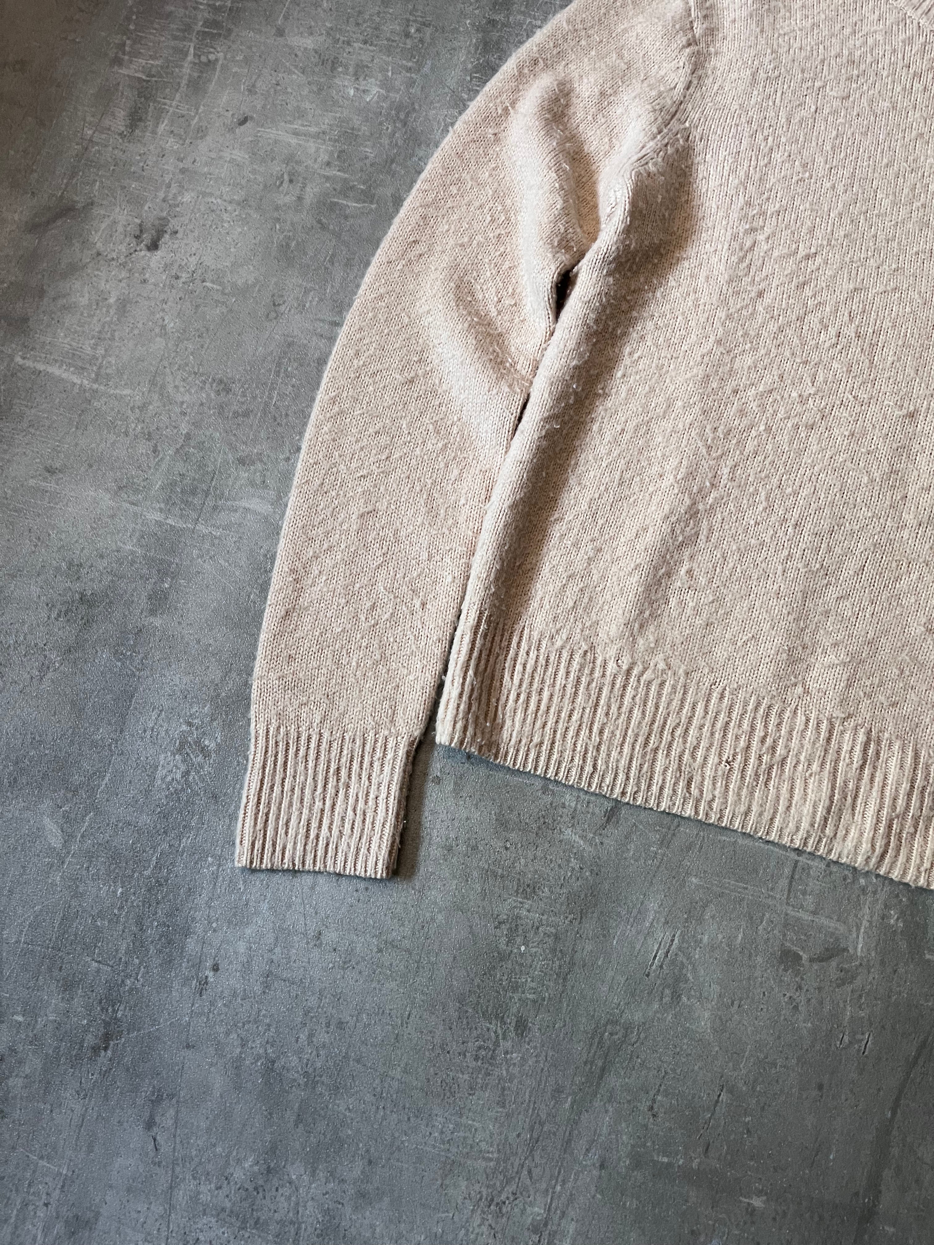 Acne Studios Peele Wool Cashmere Sweater Beige Men - M