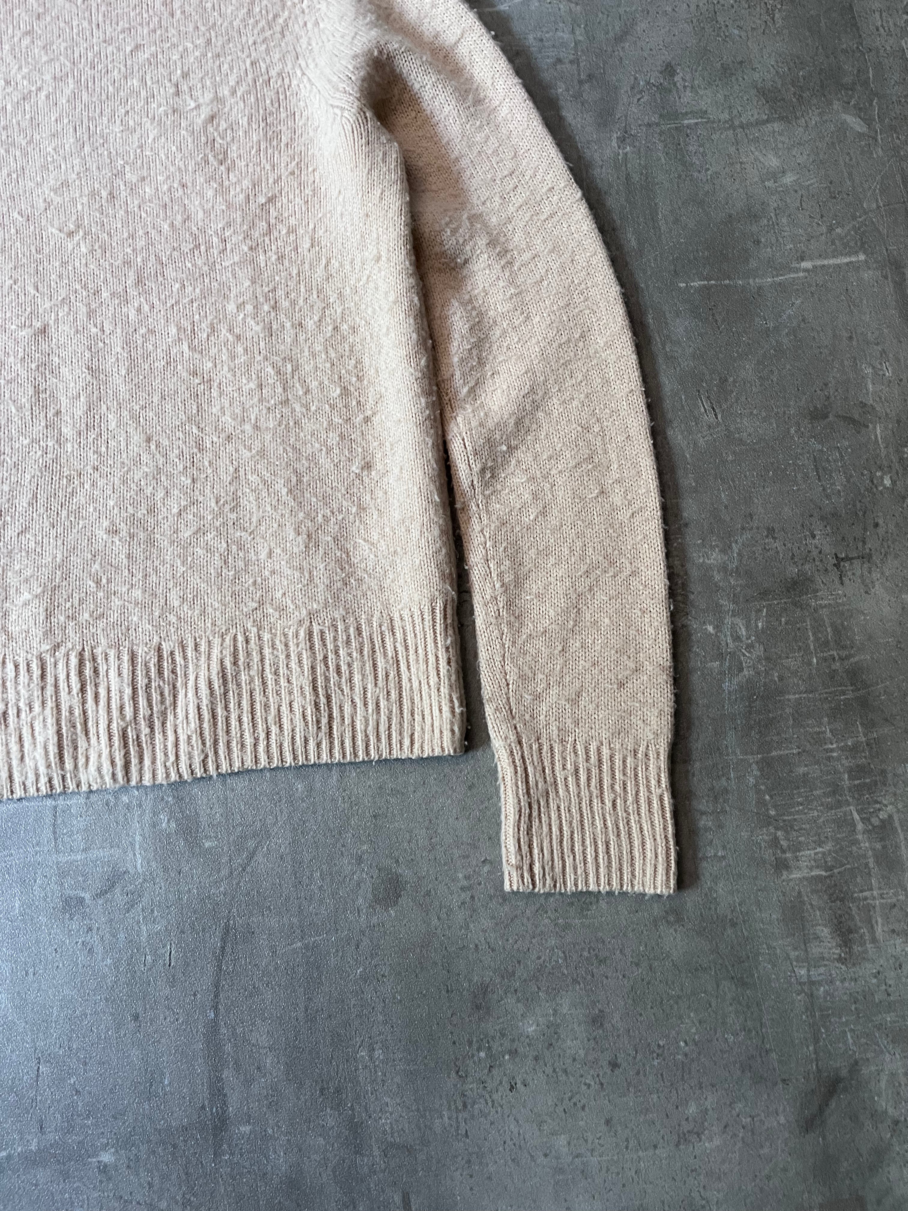 Acne Studios Peele Wool Cashmere Sweater Beige Men - M
