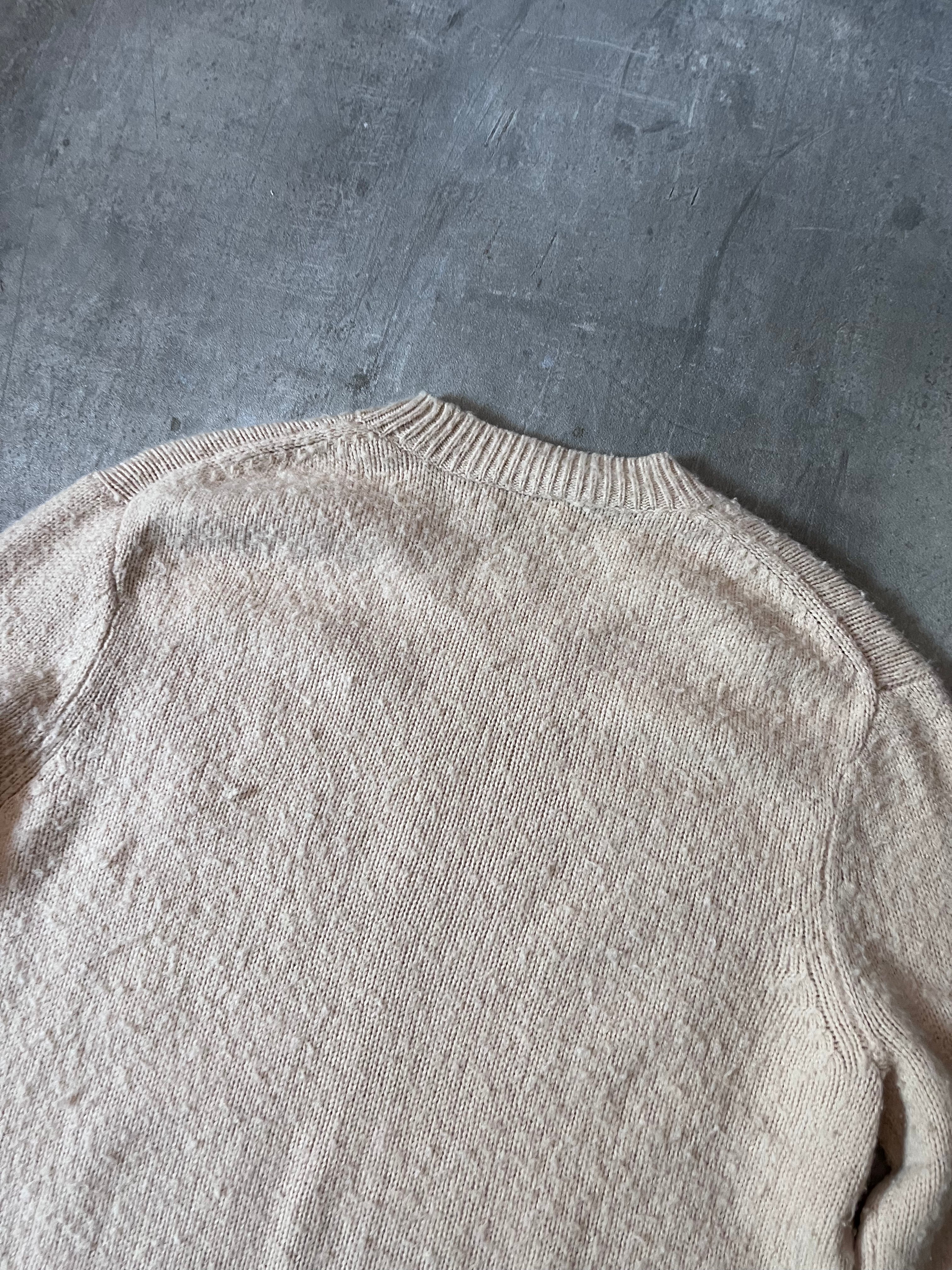 Acne Studios Peele Wool Cashmere Sweater Beige Men - M