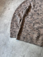 Acne Studios Brushed Wool Mohair Sweater Brown Men - M