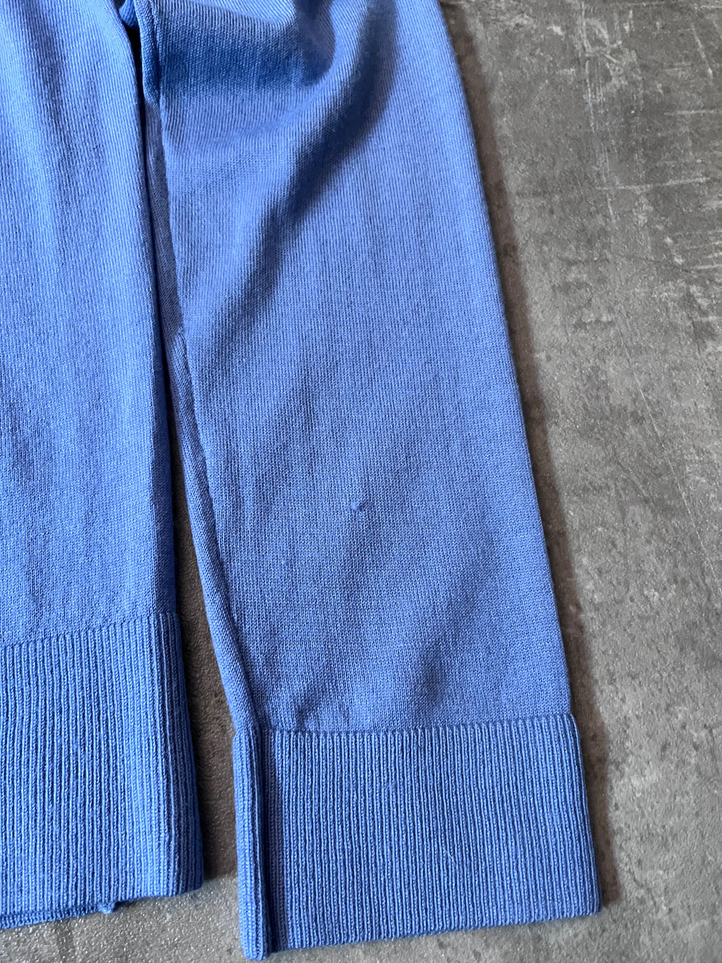 Acne Studios Fuzzy Rocket Embroidered Wool Sweater Blue Men - M