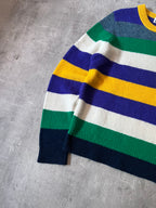 Acne Studios Kai Striped Wool Sweter Multicolor Men - M