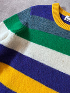 Acne Studios Kai Striped Wool Sweter Multicolor Men - M