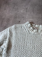 Acne Studios Chunky Degrade Gradient Sweater Mint Women - M