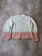 Acne Studios Chunky Degrade Gradient Sweater Mint Women - M