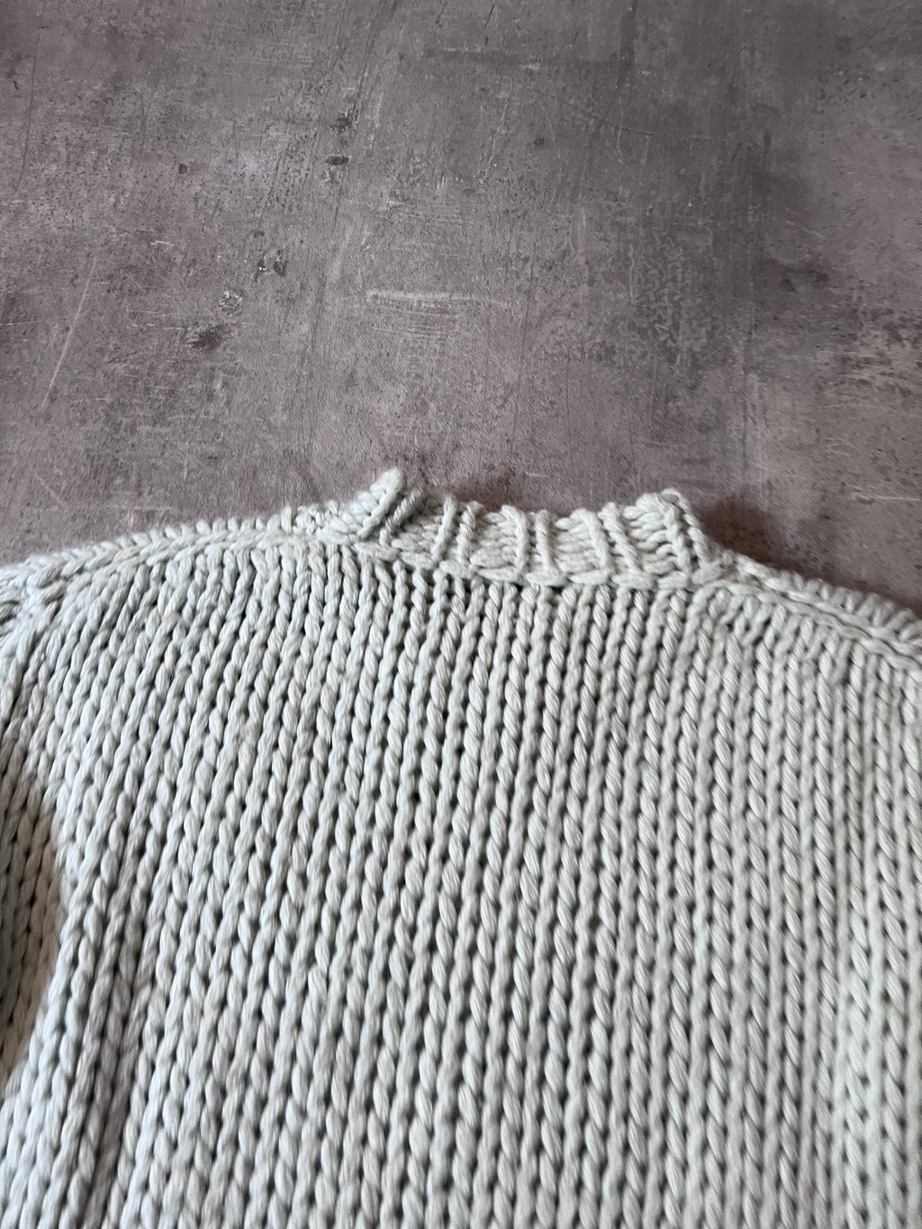 Acne Studios Chunky Degrade Gradient Sweater Mint Women - M