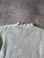 Acne Studios Chunky Degrade Gradient Sweater Mint Women - M