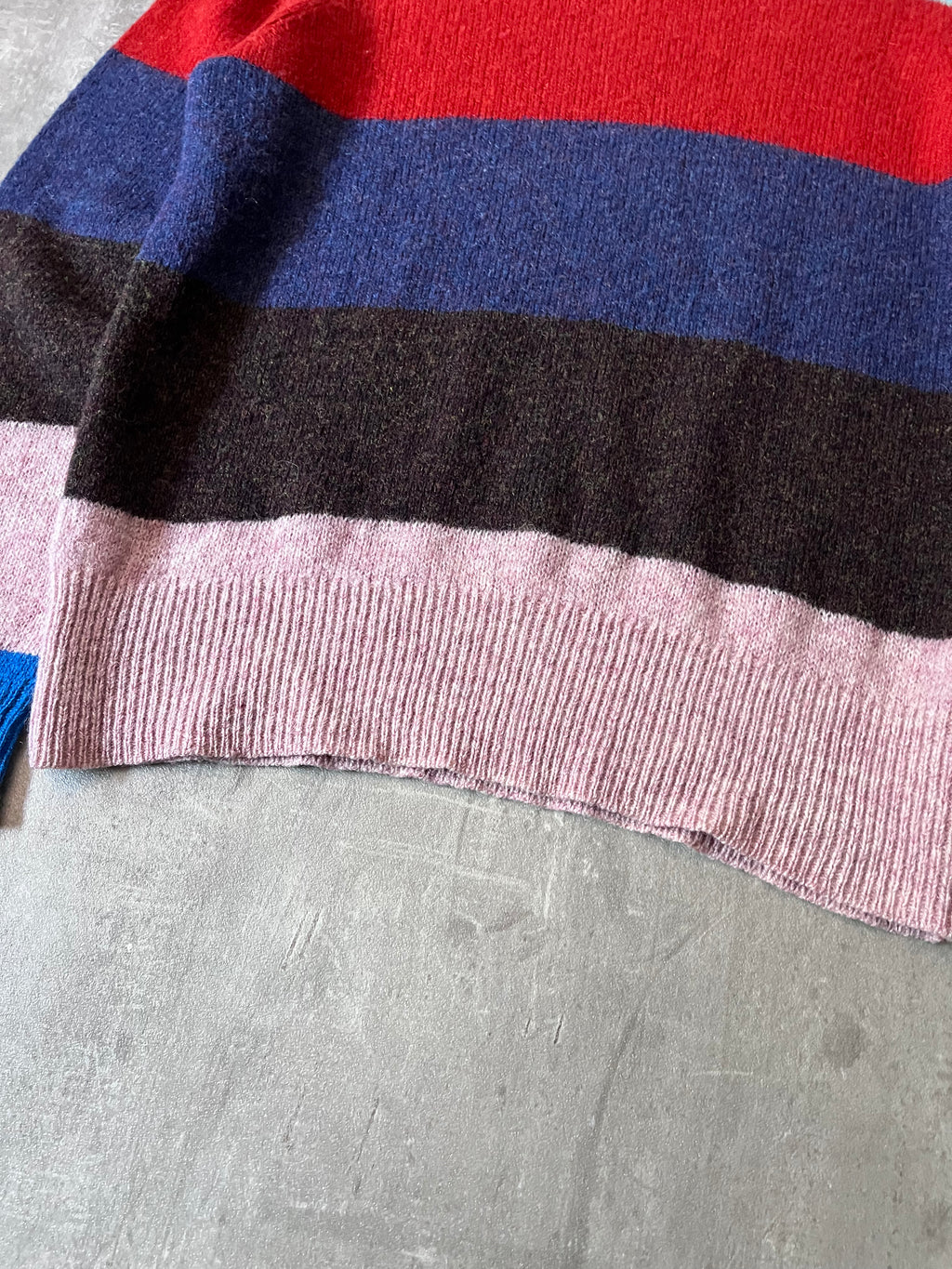Acne Studios Kai B Striped Wool Sweater Multicolor Men - L