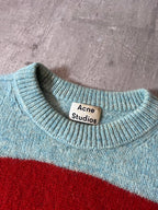 Acne Studios Kai B Striped Wool Sweater Multicolor Men - L