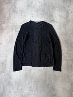 Comme des Garcons Tricot Double Breasted Sweater Black Women - S