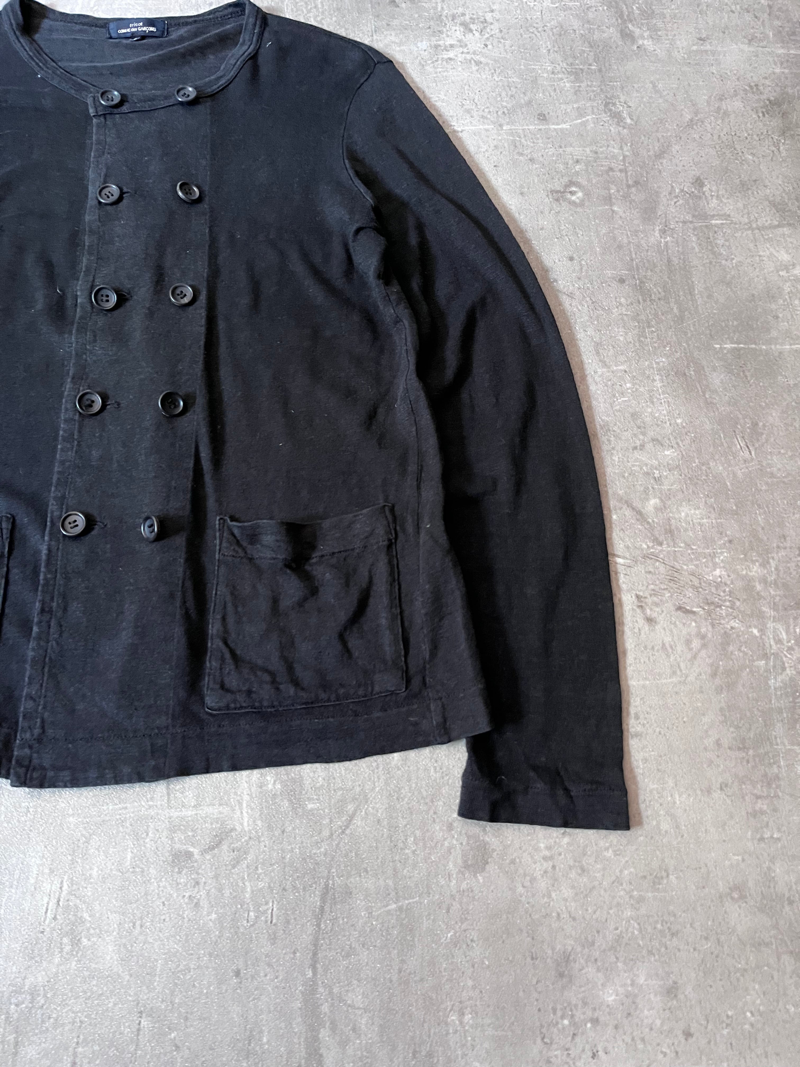 Comme des Garcons Tricot Double Breasted Sweater Black Women - S