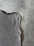 S/S 2017 Acne Studios Kan Cotton Tank Top Men Beige Brown Men - XS