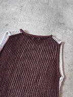 S/S 2017 Acne Studios Kan Cotton Tank Top Men Beige Brown Men - XS