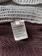 S/S 2017 Acne Studios Kan Cotton Tank Top Men Beige Brown Men - XS