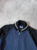 S/S 2017 Comme des Garcons Junya Watanabe Sukajan Knit Jacket Navy Men - M