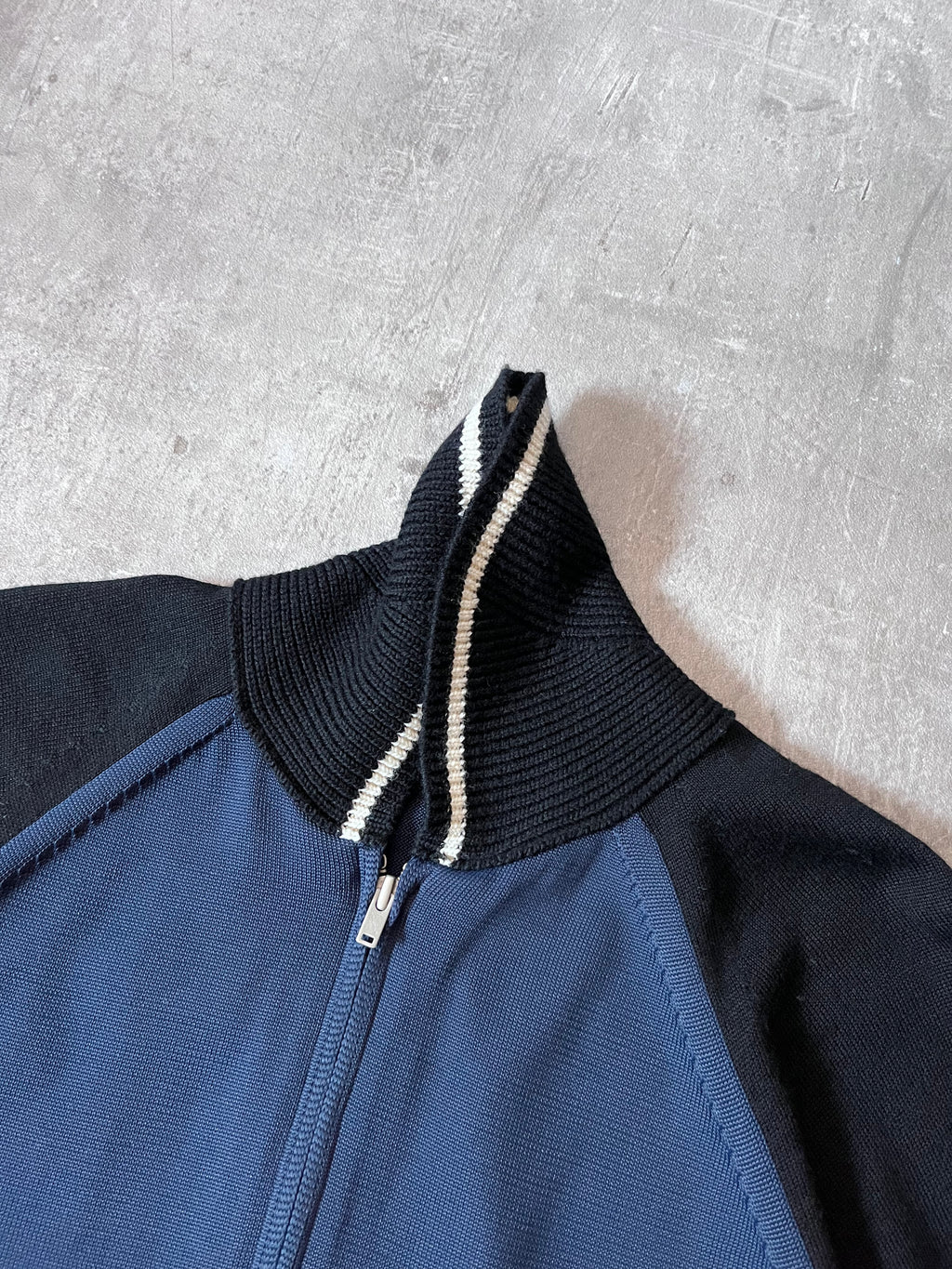 S/S 2017 Comme des Garcons Junya Watanabe Sukajan Knit Jacket Navy Men - M