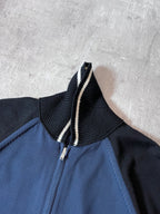 S/S 2017 Comme des Garcons Junya Watanabe Sukajan Knit Jacket Navy Men - M