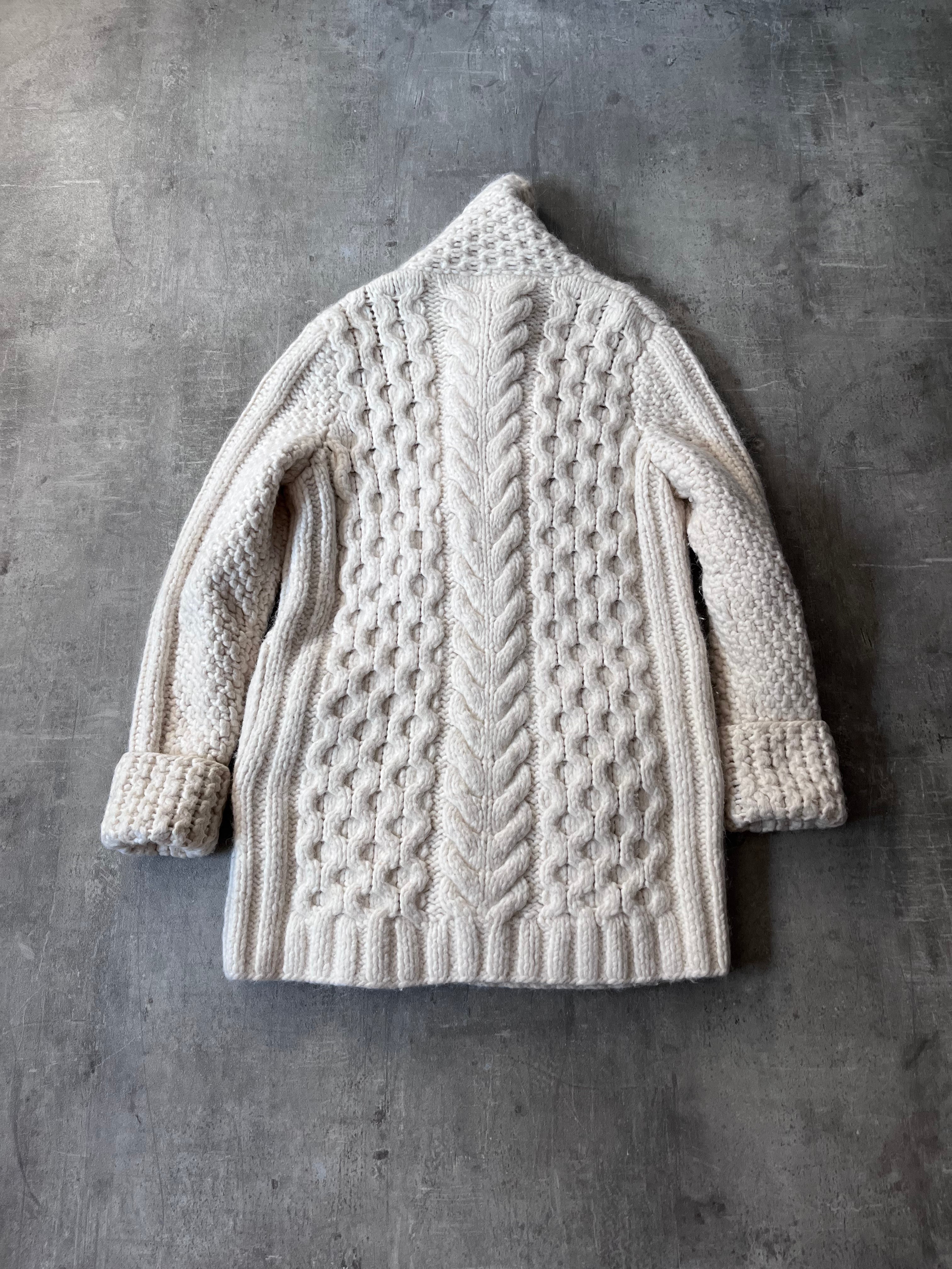 F/W 2013 Maison Margiela Alpaca Heavyweight Sweater Beige Men - M