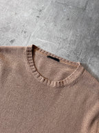 2000s Helmut Lang Basic Wool Sweater Brown Men - M