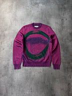 F/W 2015 Maison Margiela Glitter Lips Print Sweater Pink Men - S
