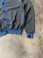 S/S 2004 Maison Margiela Cardigan Sweater Blue Grey Men - XL