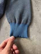 S/S 2004 Maison Margiela Cardigan Sweater Blue Grey Men - XL
